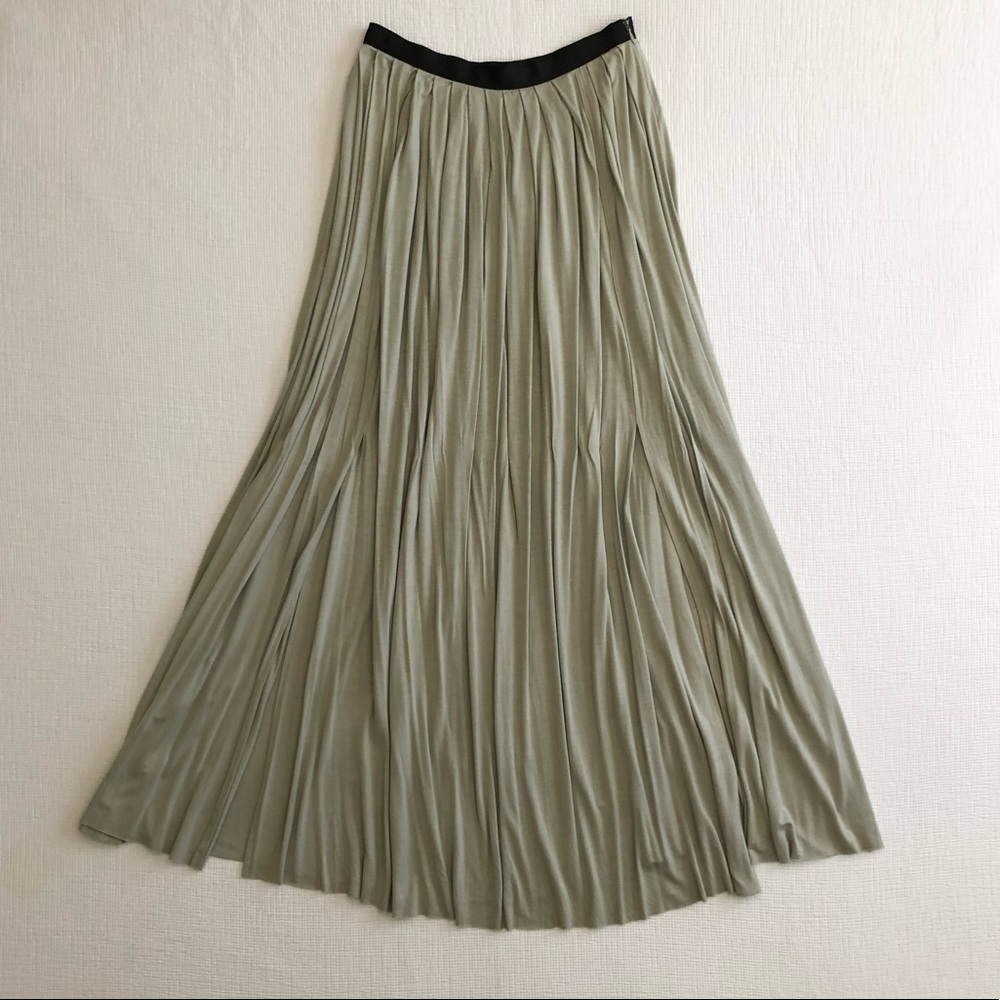 New Urban Outfitters Ecoté Pleated Maxi Skirt Sz 0